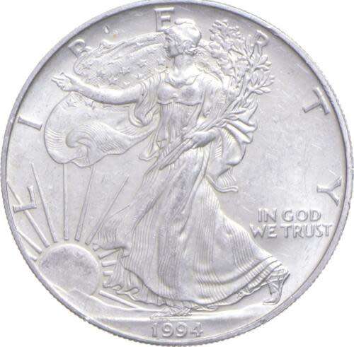 AMERICAN EAGLE SILVER COIN 1994