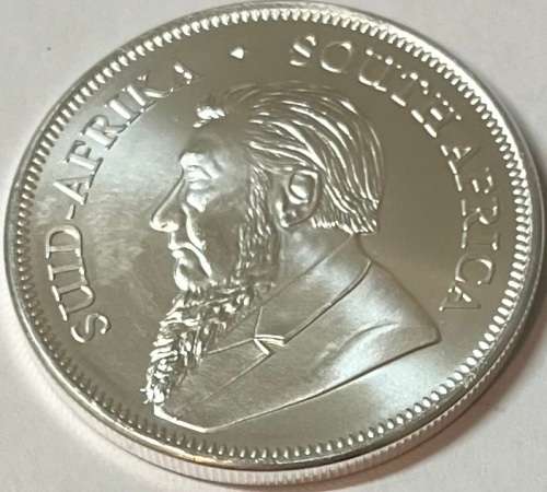 SILVER KRUGERRAND 1 OUNCE 2020 IN A CAPSULE