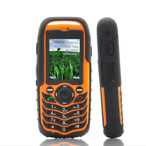FORTIS RUGGED RUBBER PHONE. SPLASH PROOF. SHOCK PROOF. STARTS R 1.00