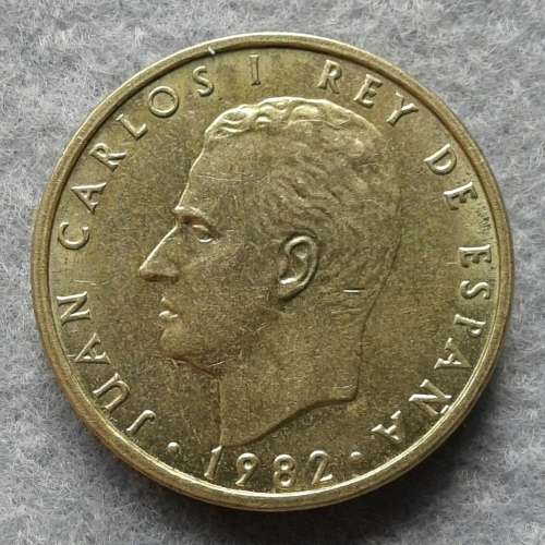 1982 SPAIN 100 PESETA CIEN