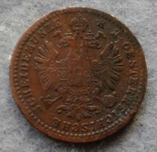 1860 AUSTRIA 1 KREUZER (A)