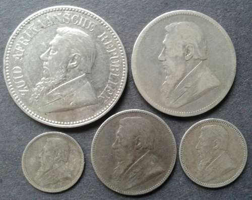 1896 ZAR SILVER SET