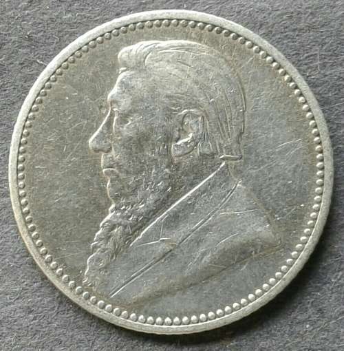 1892 ZAR 6 PENCE : MINTAGE 28300