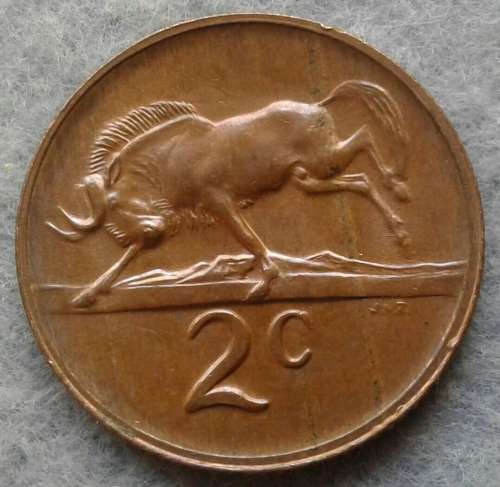 1973 RSA 2 CENT ERROR STRIKE