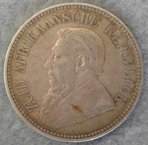 1896 ZAR 21/2 SHILLING