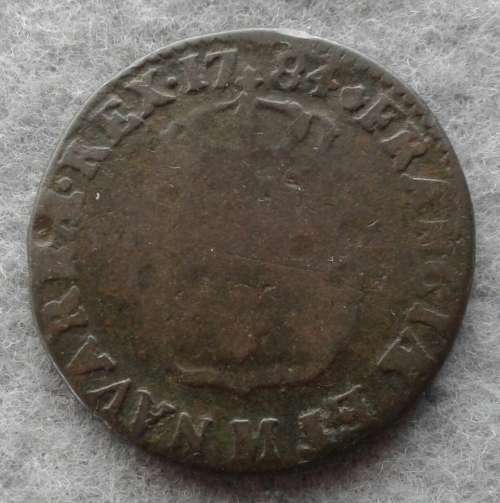 1784 FRANCE LOUIS XVI 1 SOL KM#578.1 TOULOUSE