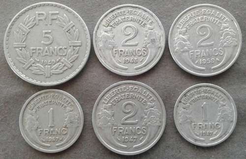 1940 'S FRANCE FRANC LOT
