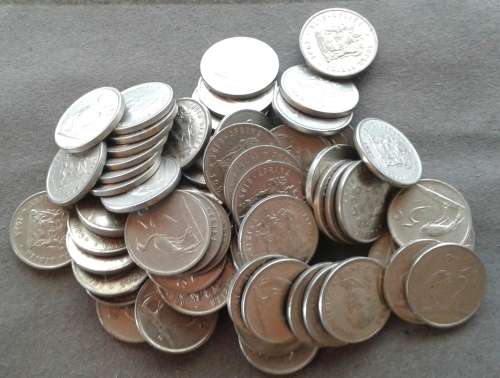 65 X RSA 5 CENT LOT : 1970 + : GOOD CONDITION