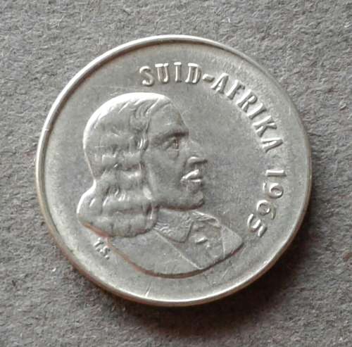 1965 RSA 5 CENT VF