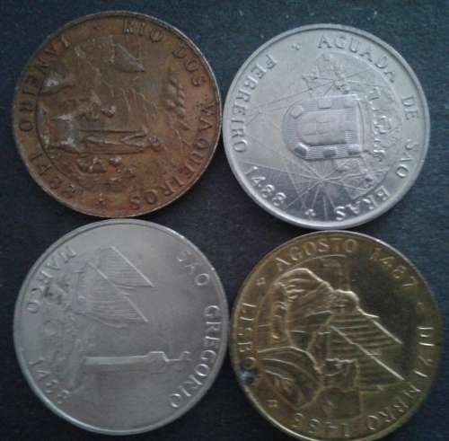 4 X 1988 DIAS COMMEMORATIVE MEDALLIONS