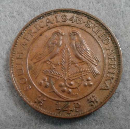 1946 SAU 1/4 PENNY