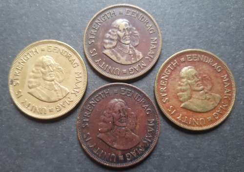 1961 RSA 1 CENT COLLECTION