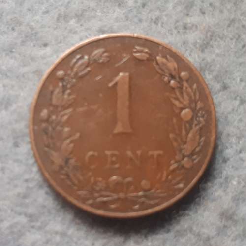 1904 NETHERLANDS 1 CENT