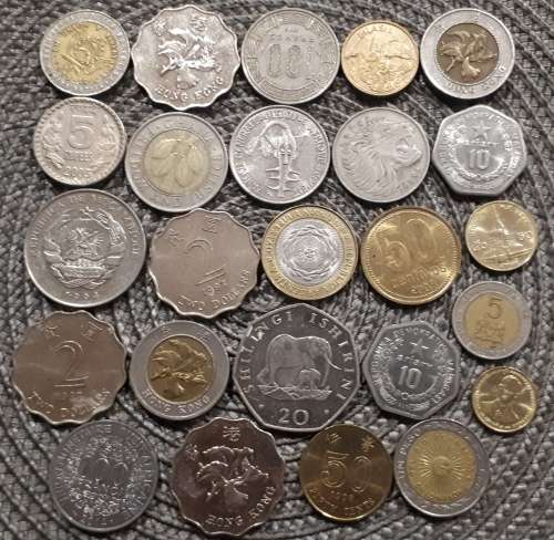 25 X INERNATIONAL EXCELLENT CONDITION ASSORTMENT LOT : BID PER COIN