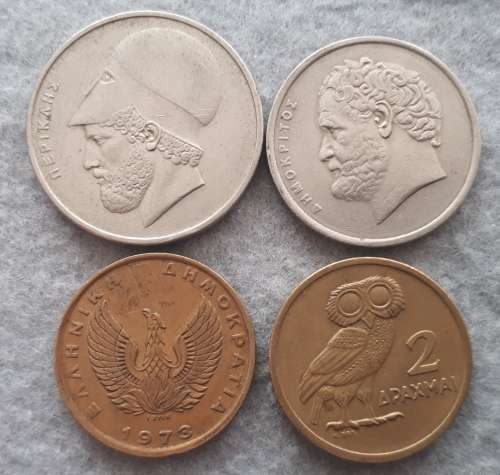 4 X GREECE 1970`S