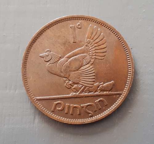 1963 IRELAND 1 PENNY : HIGH GRADE