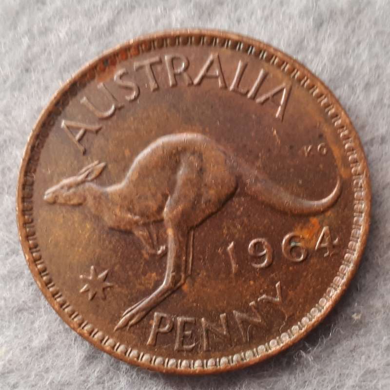 1964 Australia 1 penny