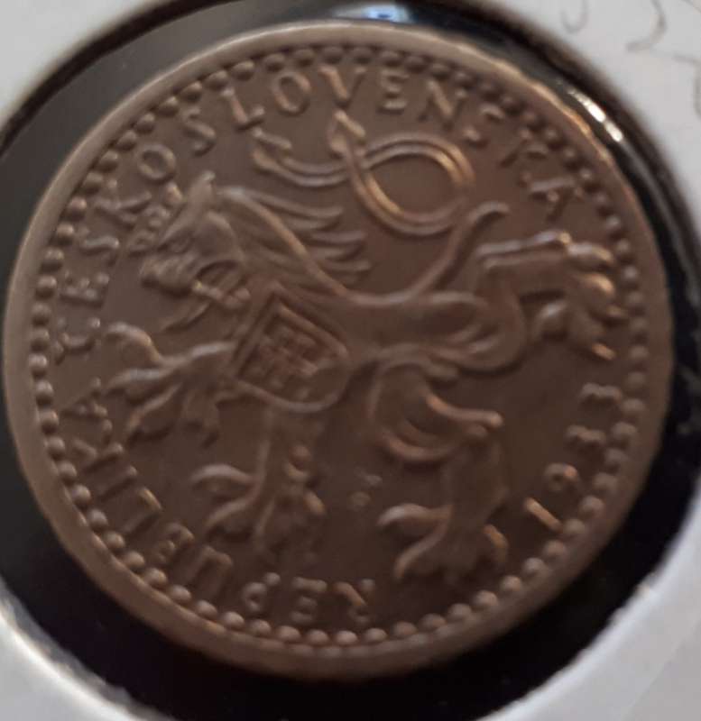 1933 Czechoslovkia 25 haleru AU