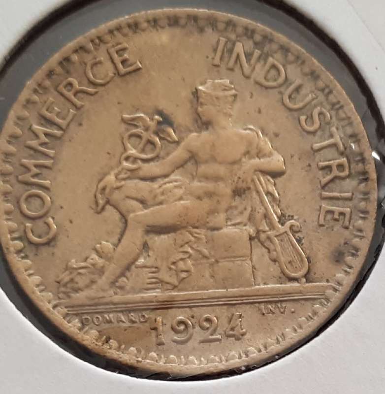 1924 France 1 franc :  Xfine condition