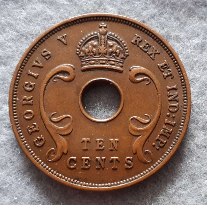 1935 East Africa 10 cent