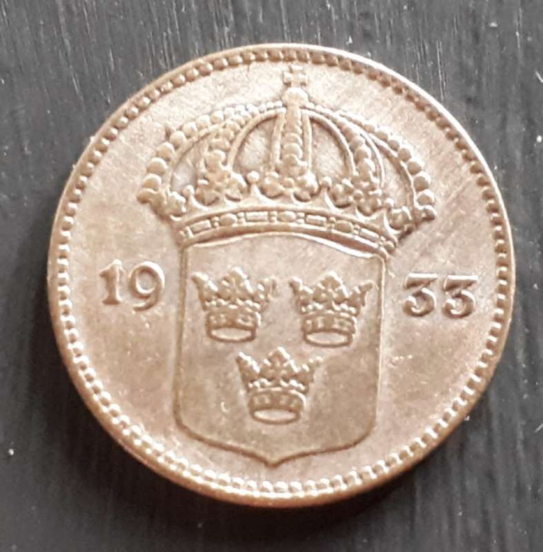 1933 SWEDEN 10 ORE