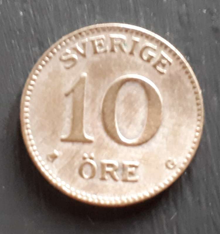 1933 SWEDEN 10 ORE