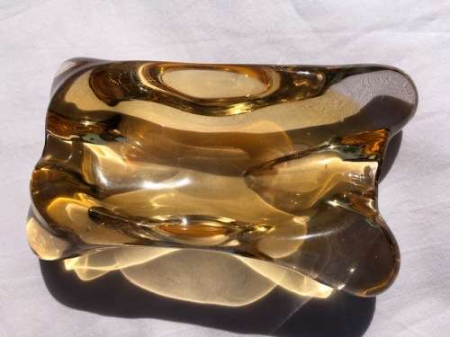 3 Murano cigar ashtrays