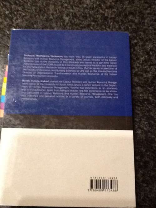 Introduction to Labour Relations in South Africa 11th edition. Sept 2013. M Finnemore and Y Joubert