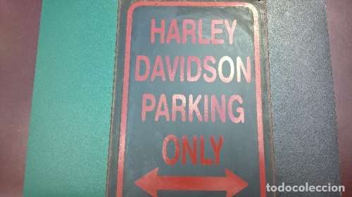Harley Davidson Parking Only Metal Sign