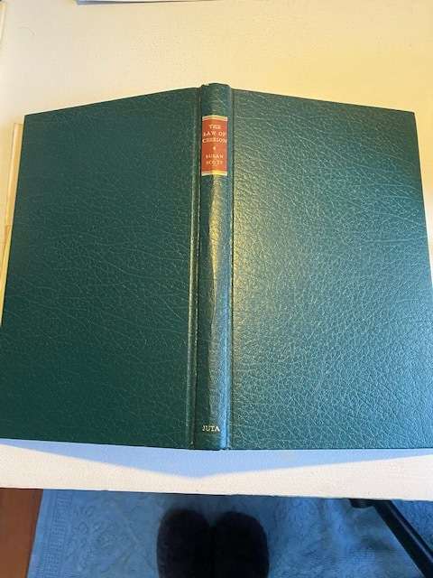 The Law of Cession Susan Scott 1st Edition 1980