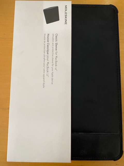 Moleskine Black MacBook 12` Sleeve