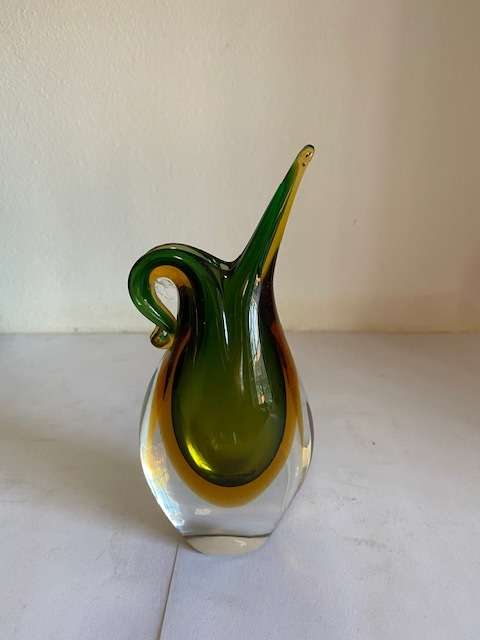 Sommerso Murano vase