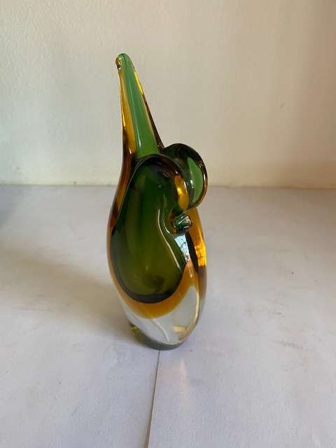 Sommerso Murano vase