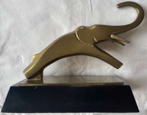 Brass Elephant Statue
