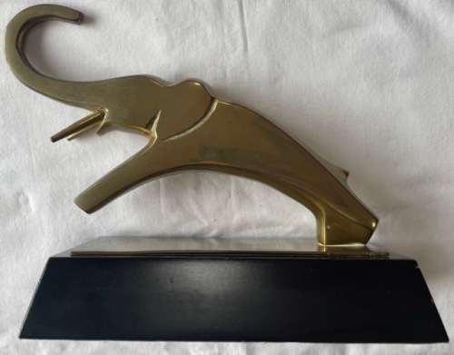 Brass Elephant Statue