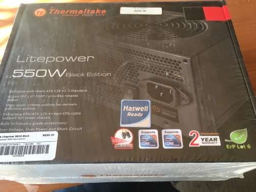 ThermalTake 550Watt Black Edition ATX Power supply