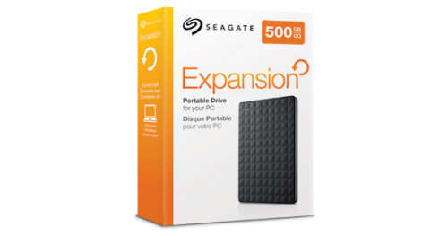Seagate Expansion 500GB External Hard Drive