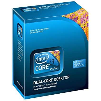 Intel i3 530 CPU / 2.93 GHz / LGA1156 / 4 MB / Dual Core