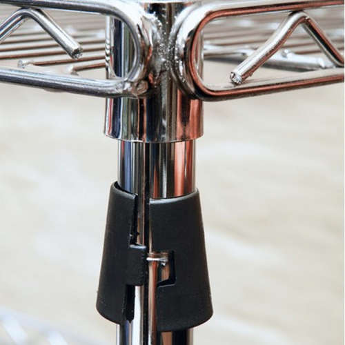 4 Tier Adjustable Chrome Shelving (900w x 360d x 1830h)