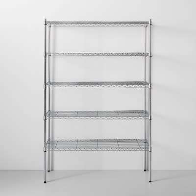 4 Tier Adjustable Chrome Shelving (900w x 360d x 1830h)
