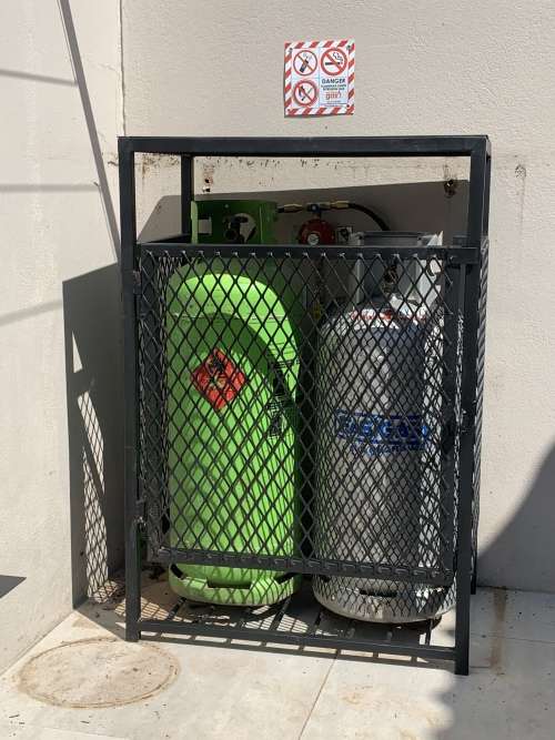 19kg Double Steel Gas Cage
