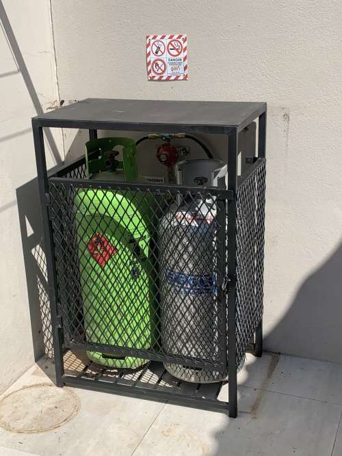 19kg Double Steel Gas Cage