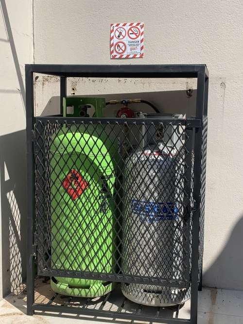 19kg Double Steel Gas Cage