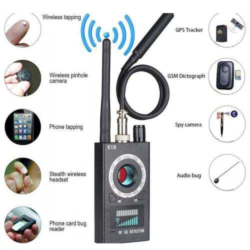 K18 Anti-Sneak Sneak Shot Wireless GPS Detector Wireless Signal Detector