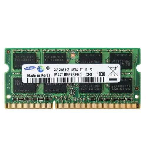 SAMSUNG 2GB PC3-8500 (DDR3-1066) Memory
