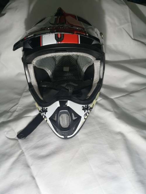Vega Junior Racing MX Helmet - Medium (Size 71)