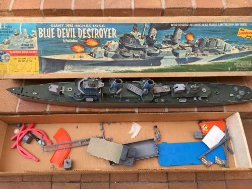 Blue Devil Destroyer 1 metre long