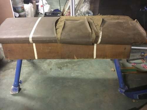 Vintage Gymnastics Bench - Wow - very rare - price reduced for quick sale