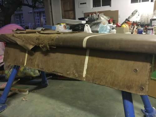Vintage Gymnastics Bench - Wow - very rare - price reduced for quick sale