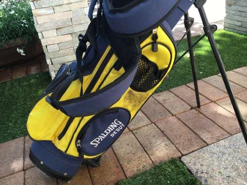 Junior golf clubs + bag - Spalding